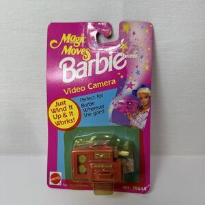Mattel Magic Moves‎ Barbie Video Camera Wind It Up & It Works Brand New